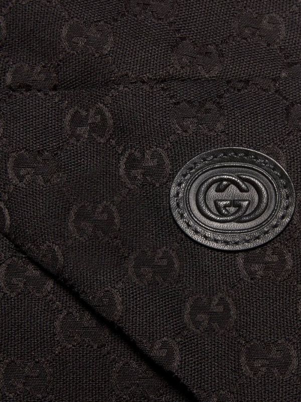 Gucci GG Monogram Tailored Trousers - Black