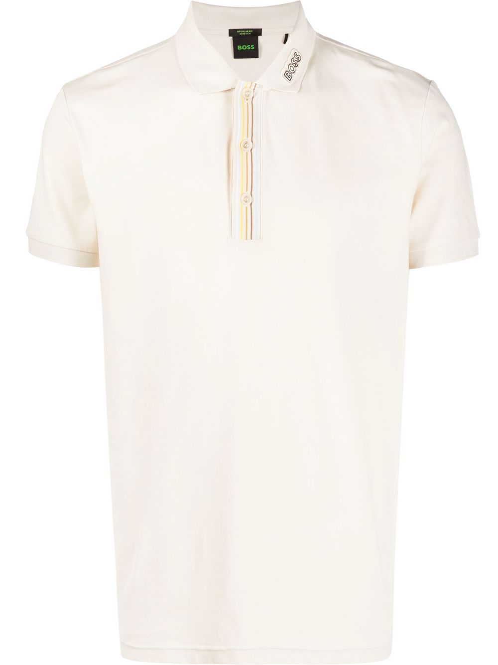 

BOSS Paddy short-sleeve polo shirt - Neutrals