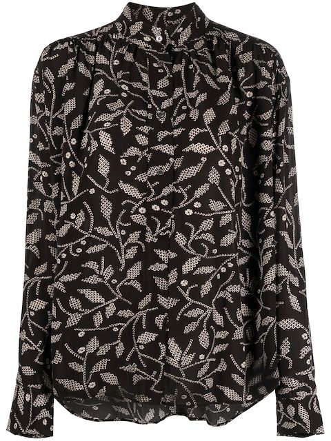 MARANT ÉTOILE Bluse mit Blumen-Print