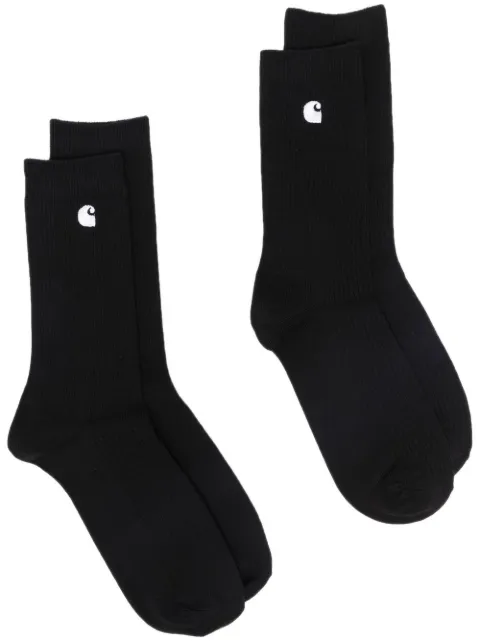 Carhartt WIP embroidered logo knitted socks