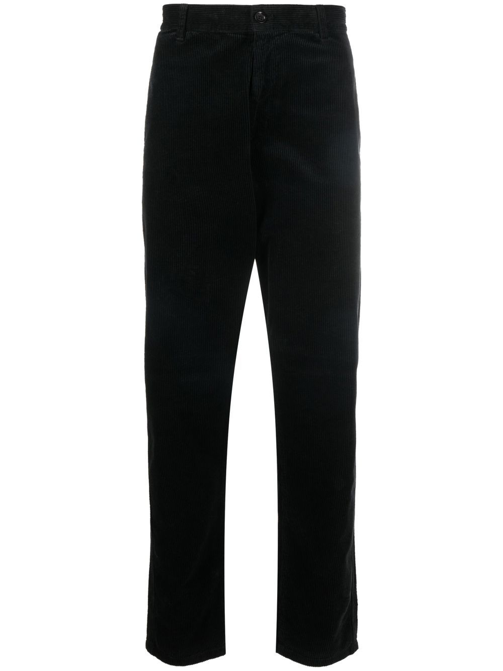 

ASPESI straight-leg velvet trousers - Black