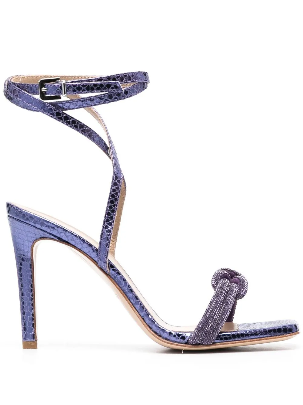 

PINKO 100mm leather stiletto heels - Purple