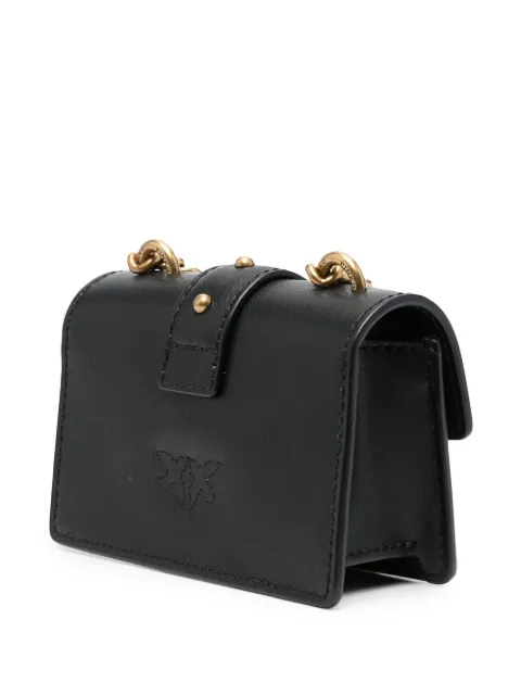 PINKO Love One Micro leather mini bag 100064A0F1Z99Q - 2