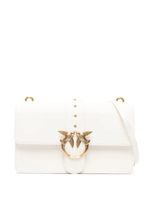 PINKO Love One Classic leather crossbody bag 