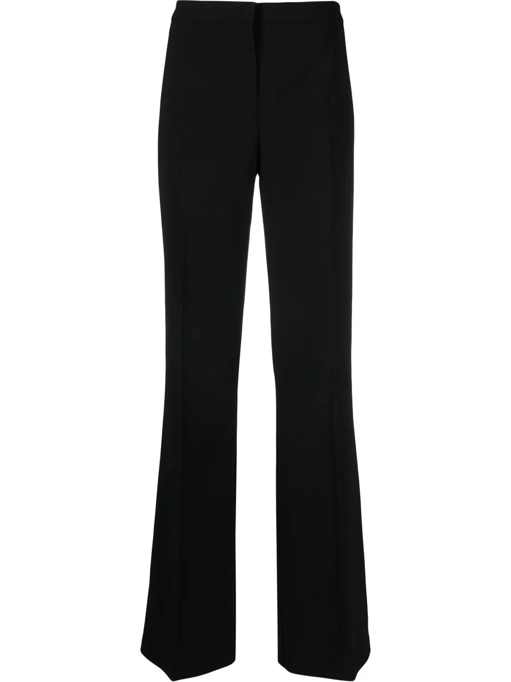 high-waisted trousers