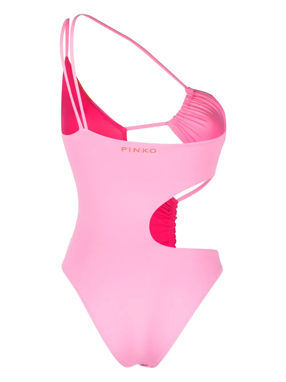 PINKO Asymmetrisch badpak - Roze
