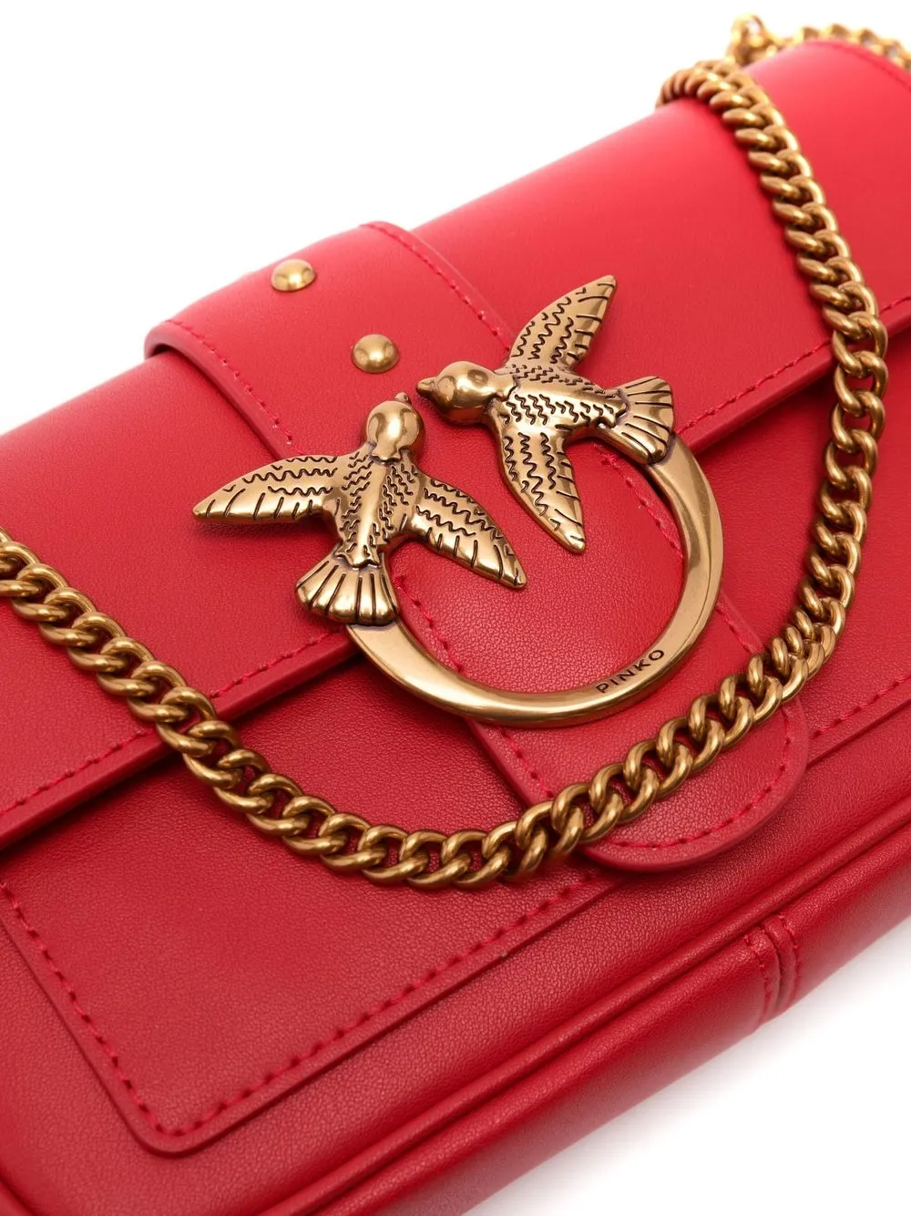 PINKO Love Pocket Simply Crossbody Bag Farfetch