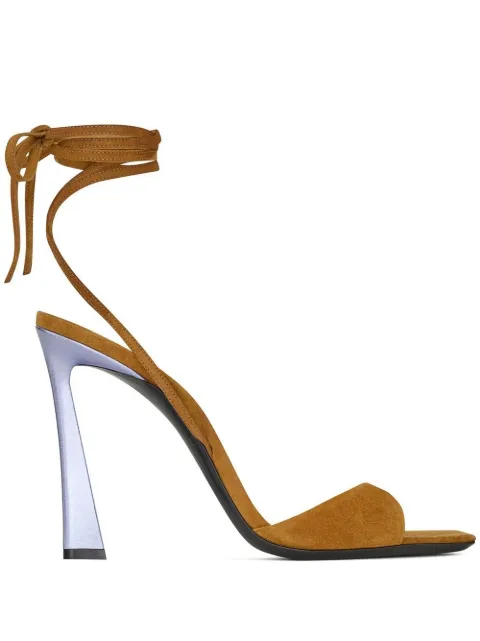 Saint Laurent sandalias Paz con tacón de 105mm