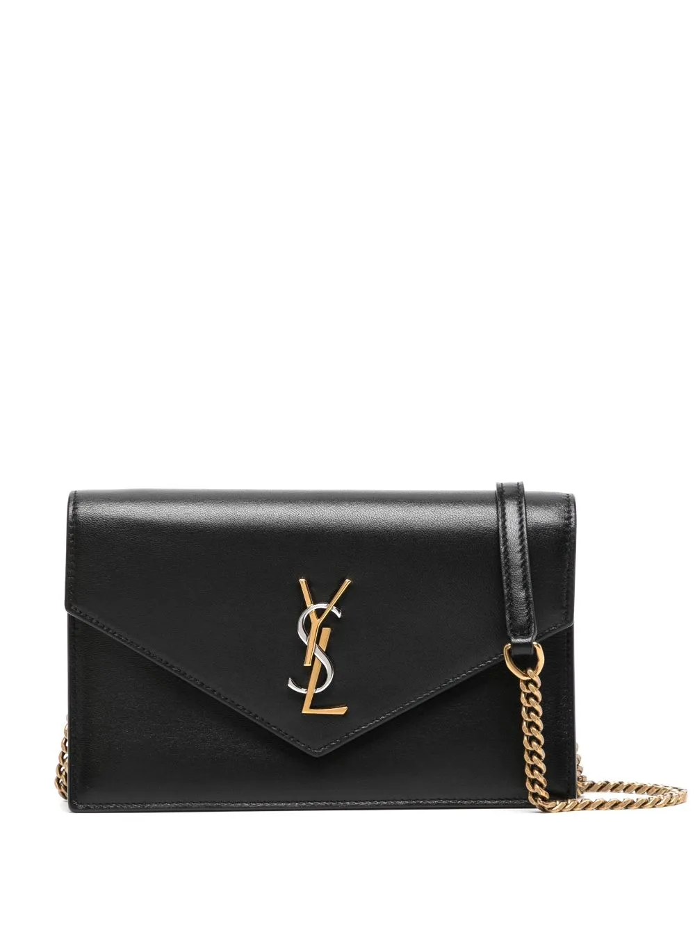 Image 1 of Saint Laurent Envelope logo-plaque shoulder bag