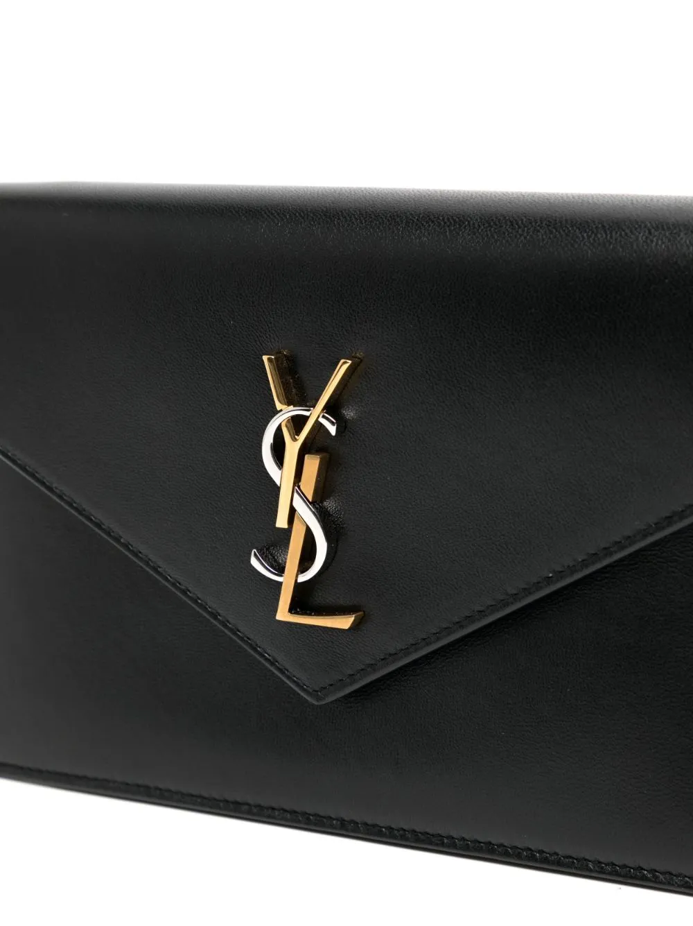 Cheap Saint Laurent Envelope logo-plaque shoulder bag WOMEN