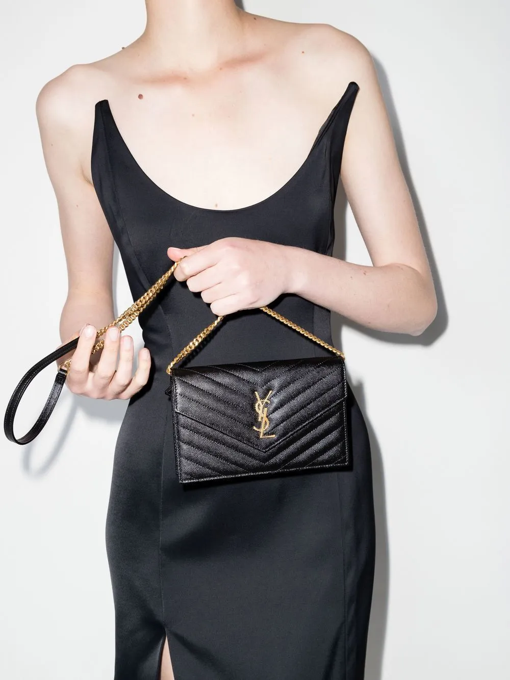 Saint Laurent logoplaque Crossbody Bag Farfetch