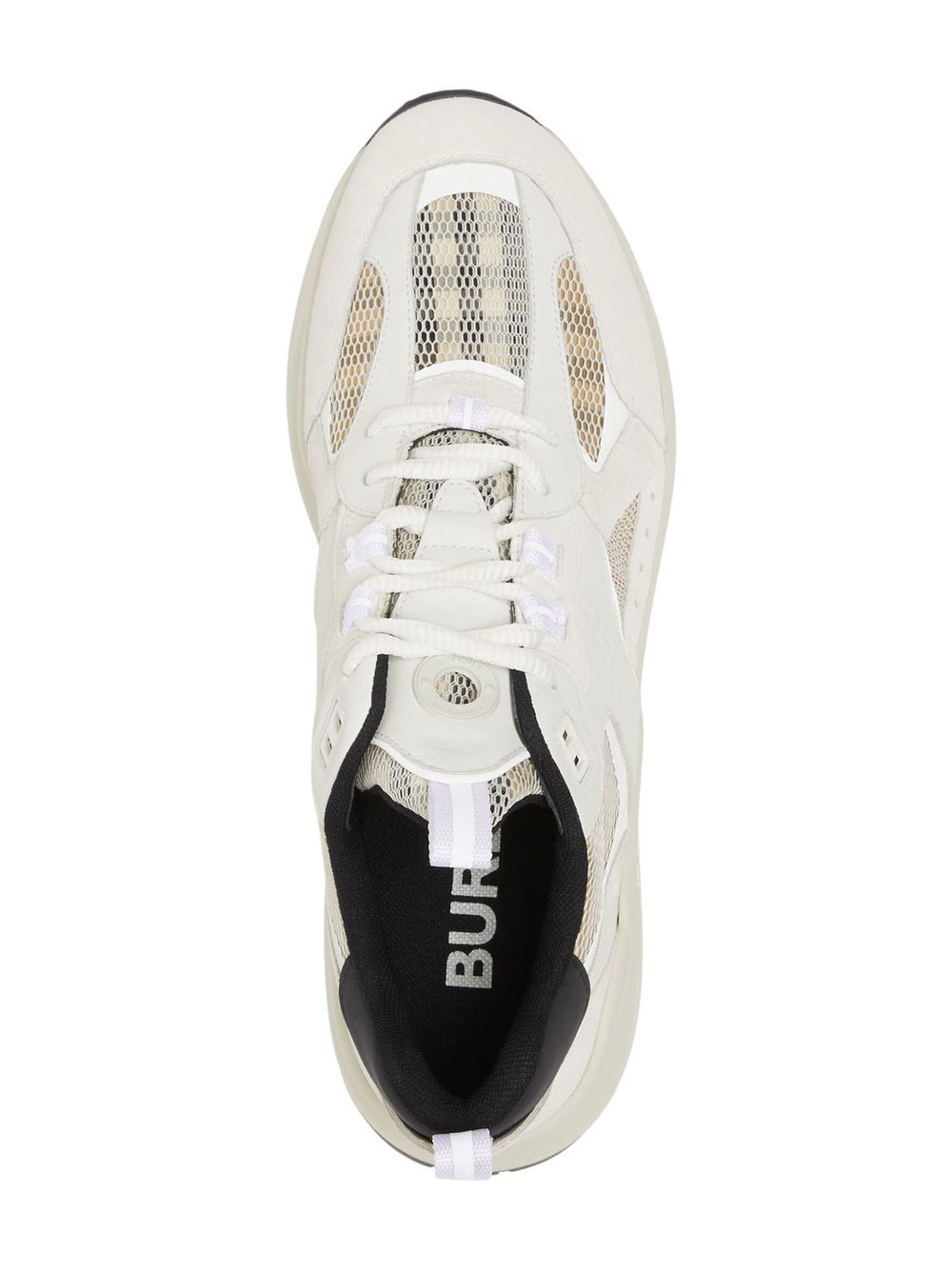 Burberry best sale white sneakers