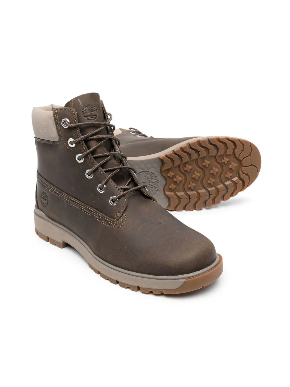 Timbaran Tree Timberland Kids' Tree Vault Ankle Boots In Brown | ModeSens