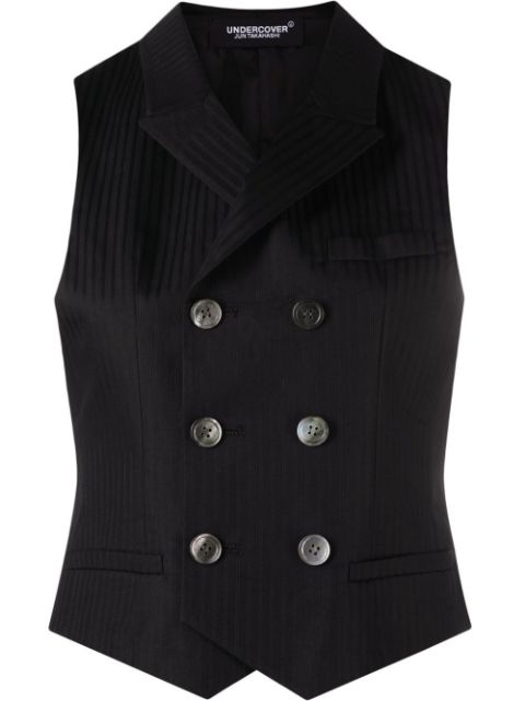 Undercover double-breasted waistcoat