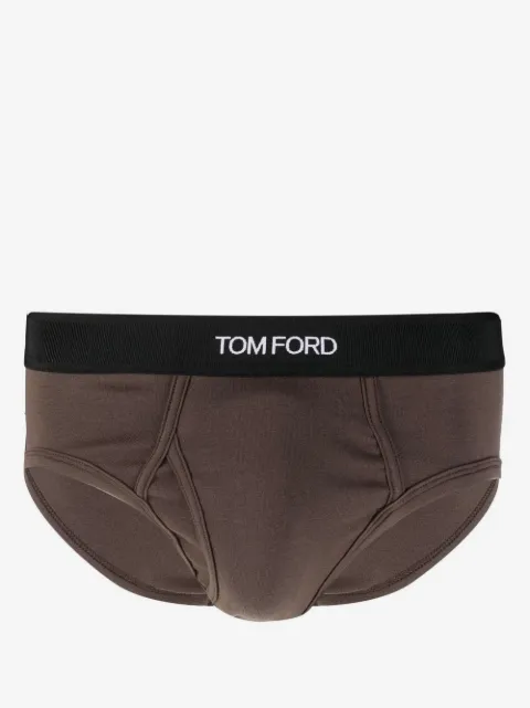 TOM FORD logo-waist boxer briefs