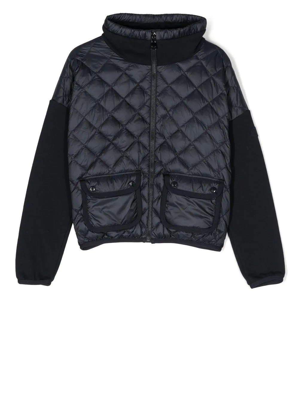 

Moncler Enfant chamarra capitonada con capucha - Azul