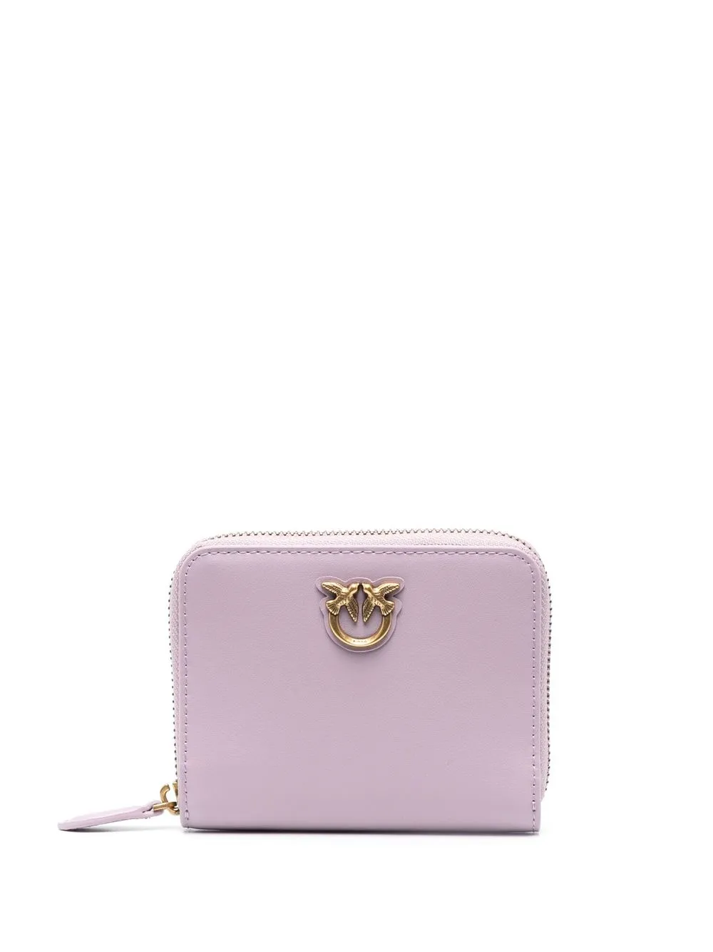 

PINKO cartera con placa del logo - Morado