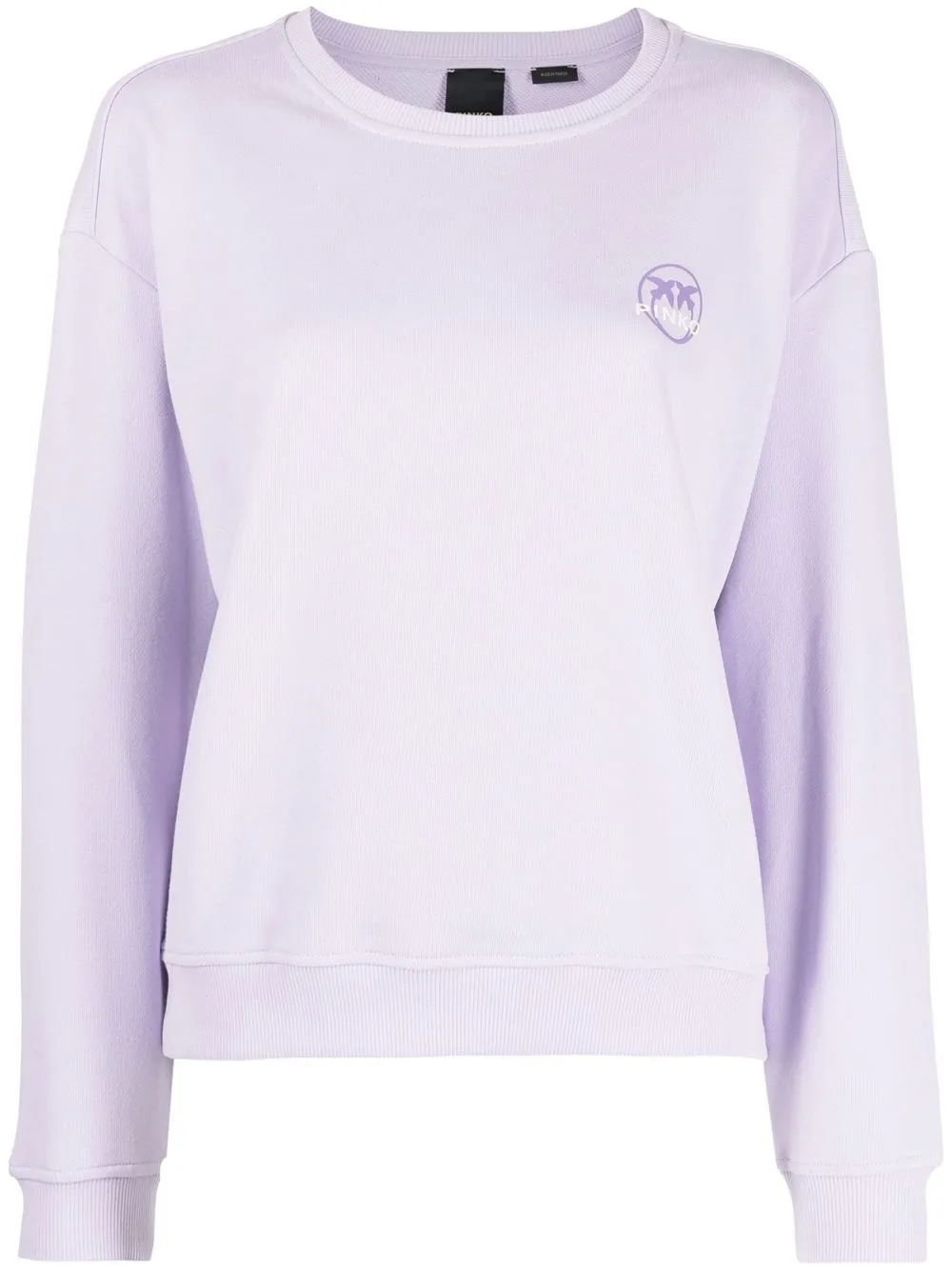 

PINKO sudadera con logo estampado - Morado