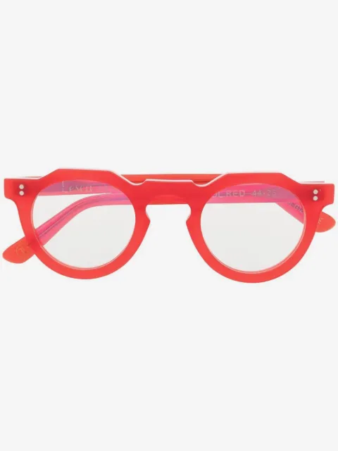 Lesca round-frame optical glasses