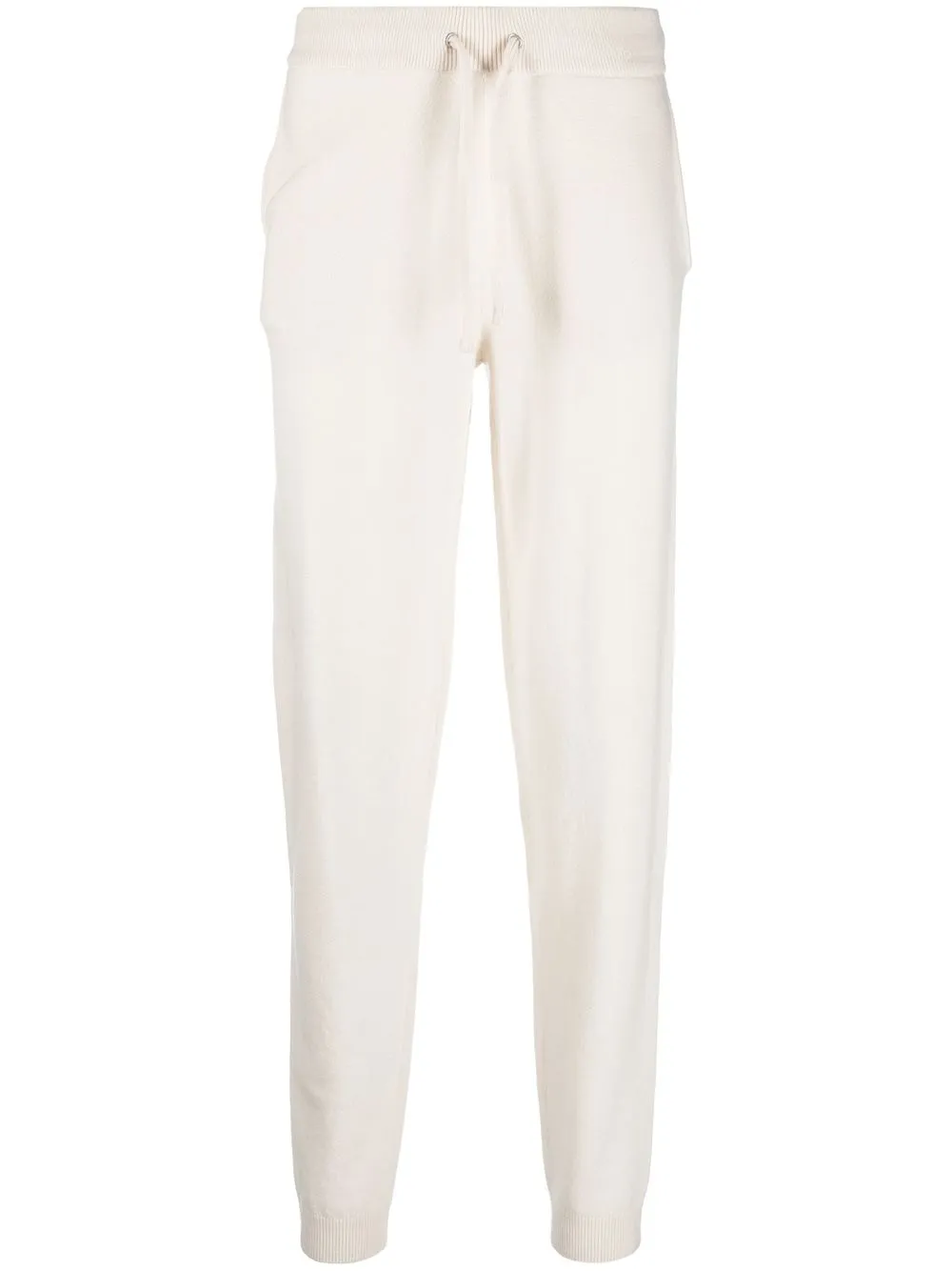 

ASPESI fine-knit drawstring trousers - Neutrals