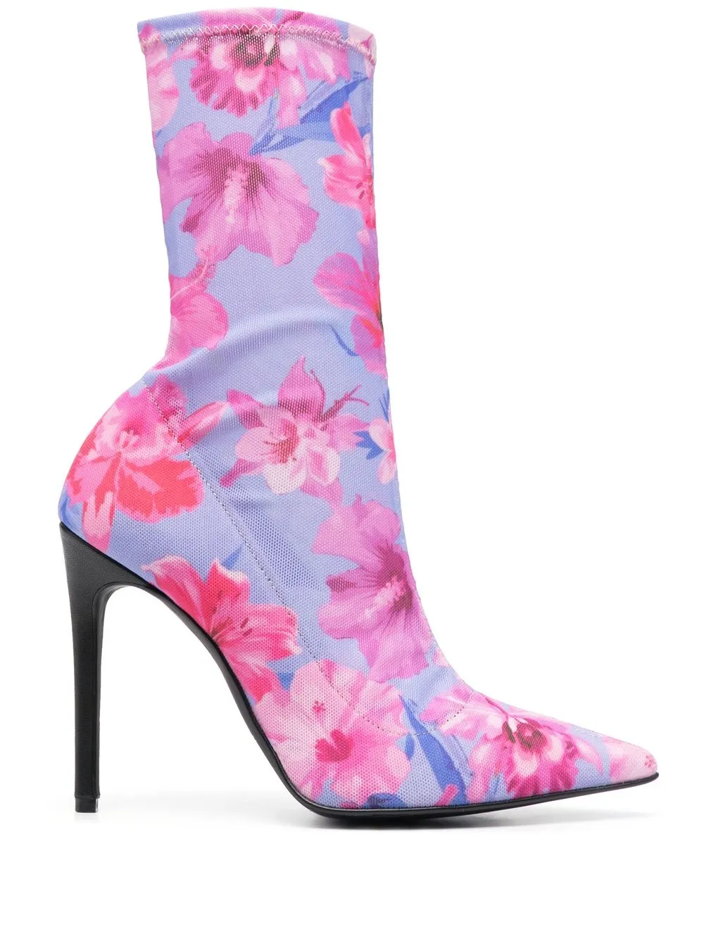 

PINKO botas con estampado floral y tacón alto - Morado