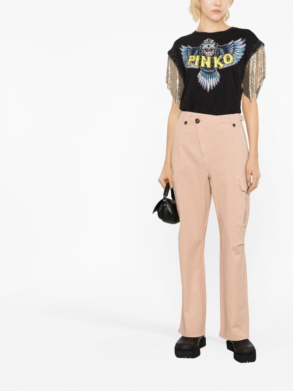 PINKO Cargo broek - Beige