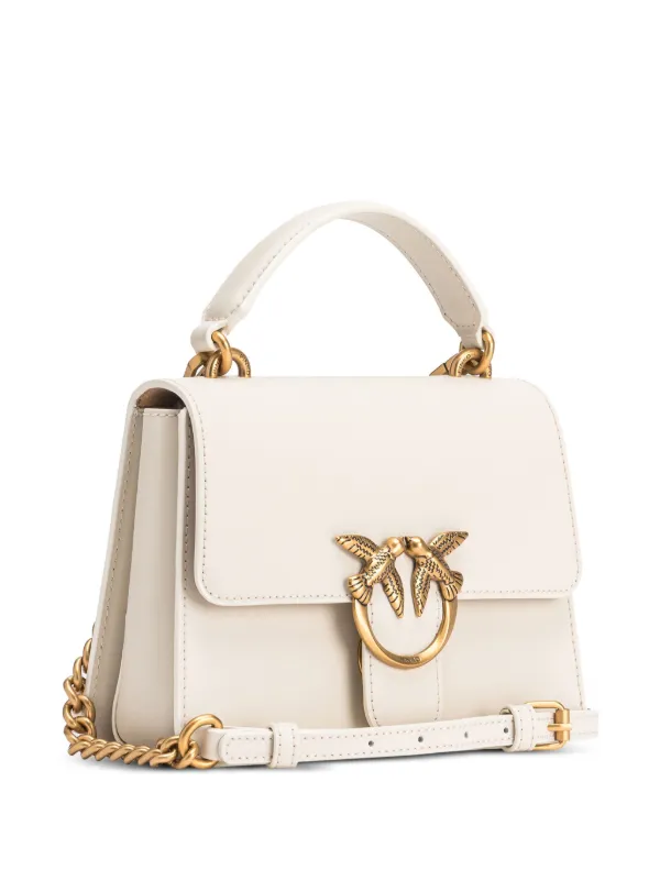 PINKO Love One Classic Tote Bag | White | FARFETCH