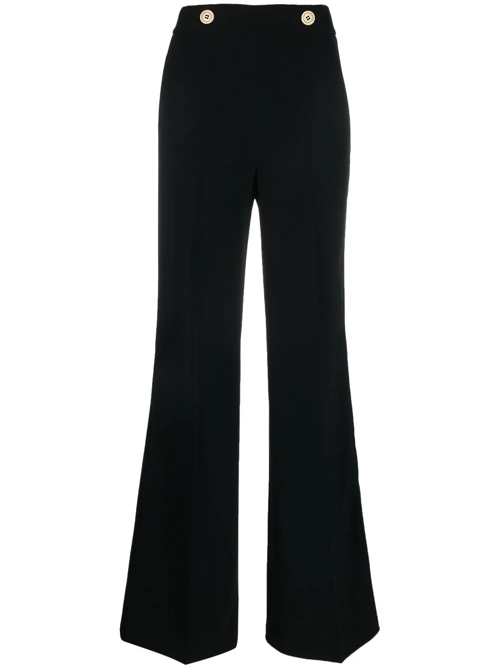 

PINKO high-waisted flared trousers - Black