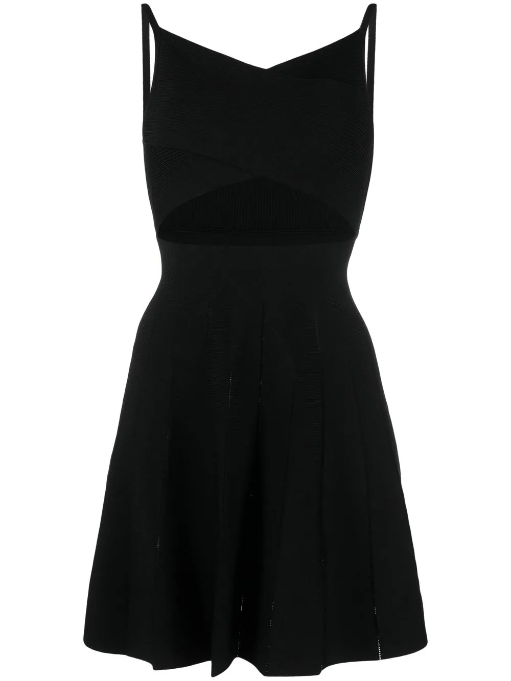 

PINKO cut-out detail minidress - Black