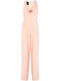 PINKO flower appliqué jumpsuit