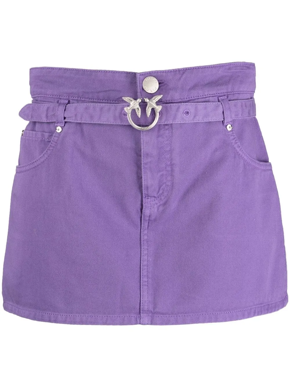 

PINKO shorts Dilattante Bull - Morado