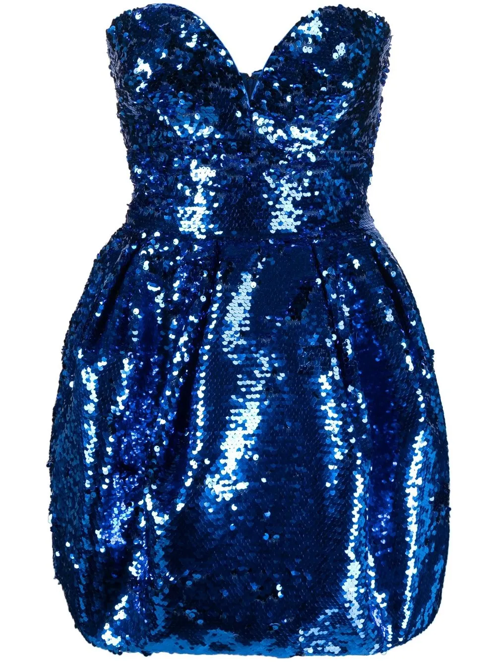 

PINKO sweetheart sequin minidress - Blue