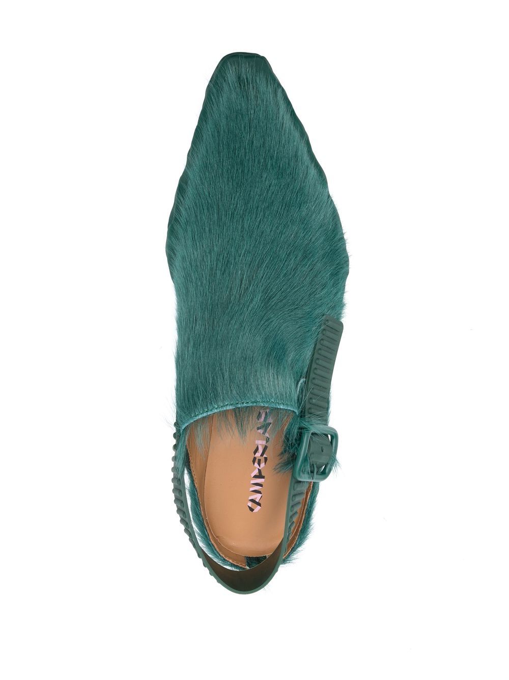 Shop Camperlab Venga Backless Western-style Boots In Green