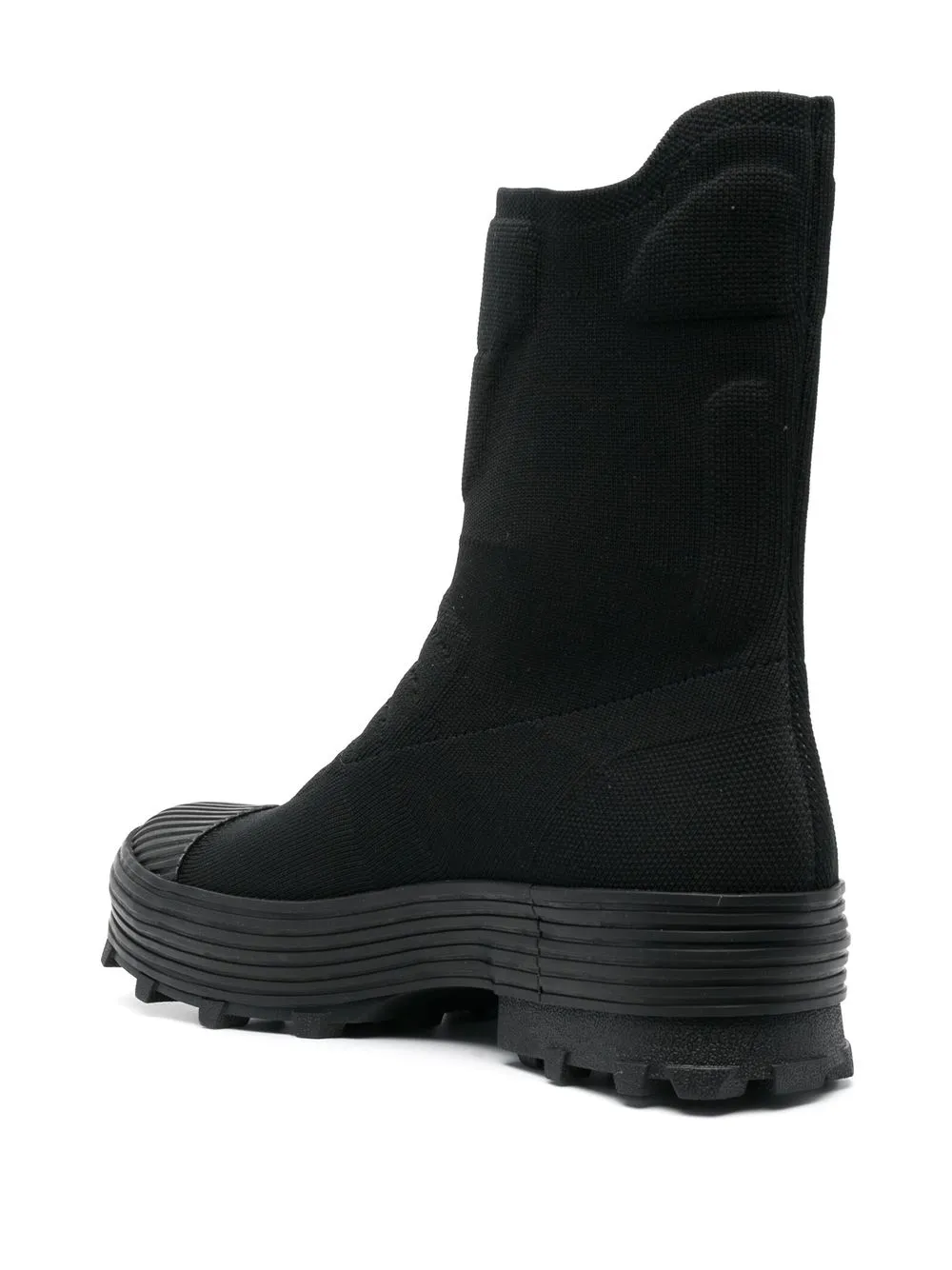 Shop Camperlab Traktori Padded-detail Boots In Black