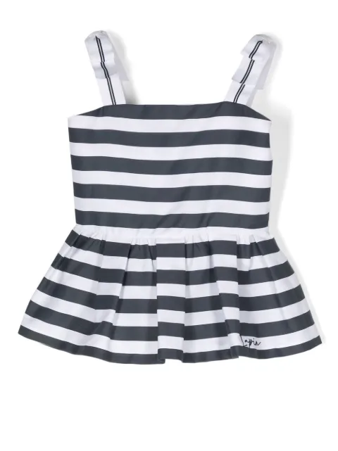 Lapin House striped sleeveless top