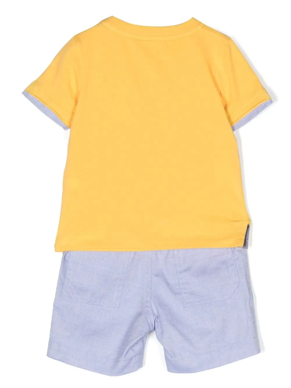 Lapin House Shorts en shirt met print - Blauw