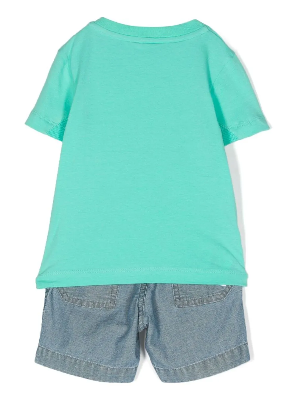 Lapin House Shorts en T-shirt met print - Groen
