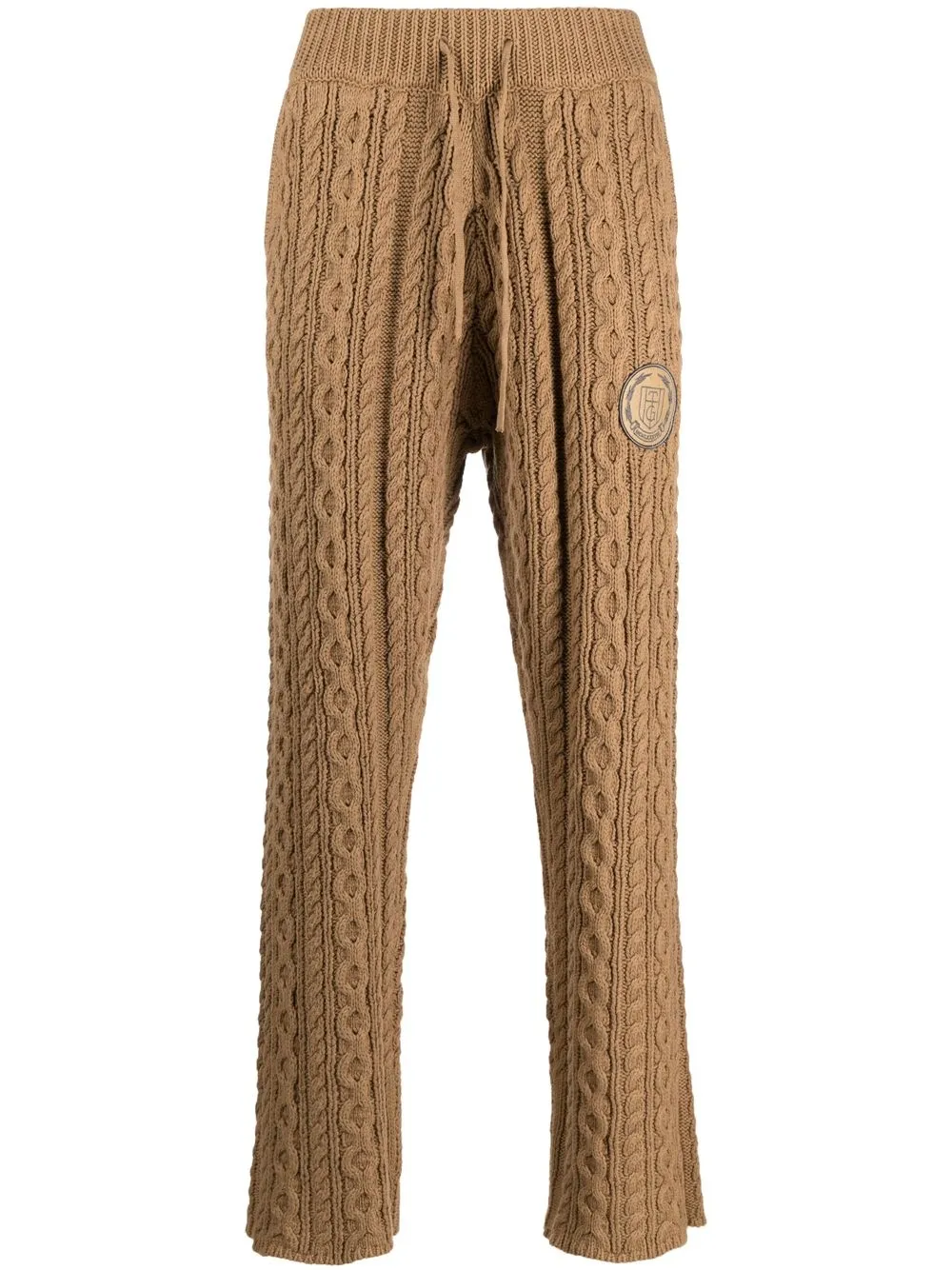 

Honor The Gift chunky cable knit trousers - Brown