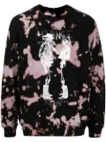 Stain Shade x Hiroshi Fujiwara skeleton-print sweatshirt - Black