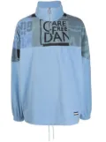 Tommy Jeans x Martine Rose half-zip fastening jumper - Blue