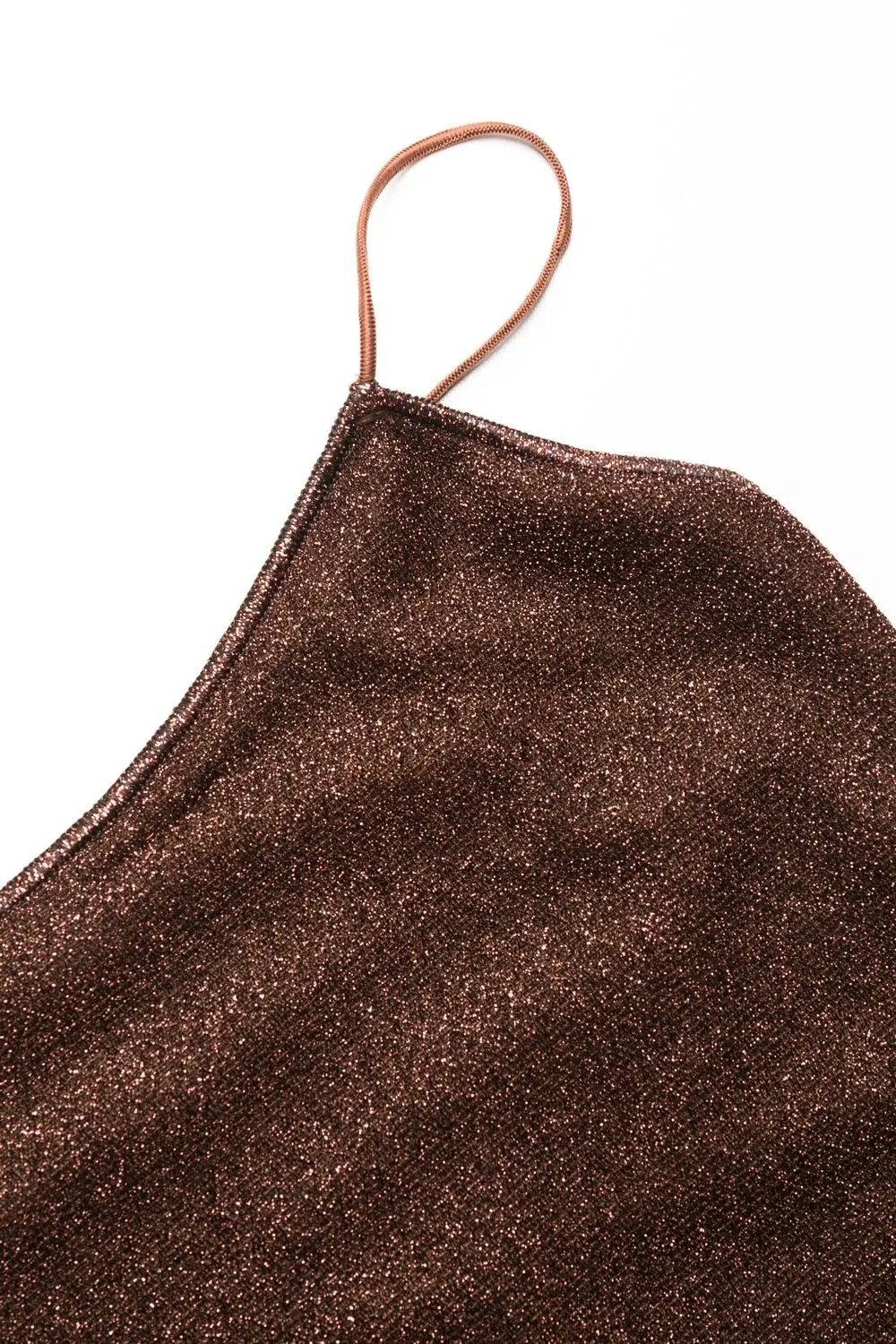  Oséree Shimmer-effect Swimsuit - Brown 