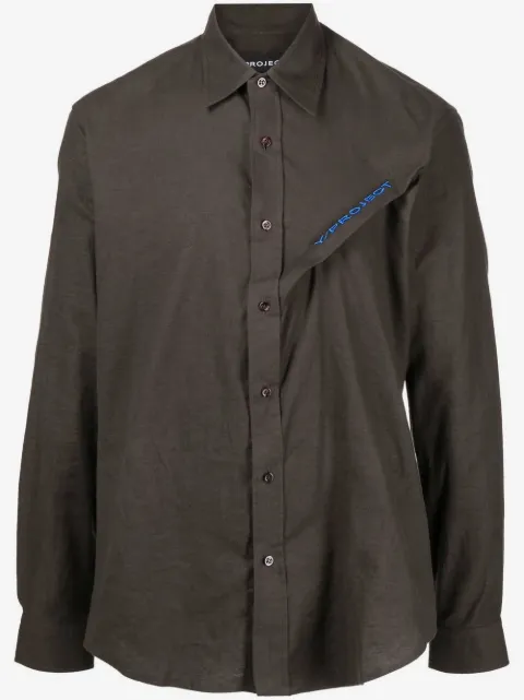 Y/Project chemise boutonnée à manches longues