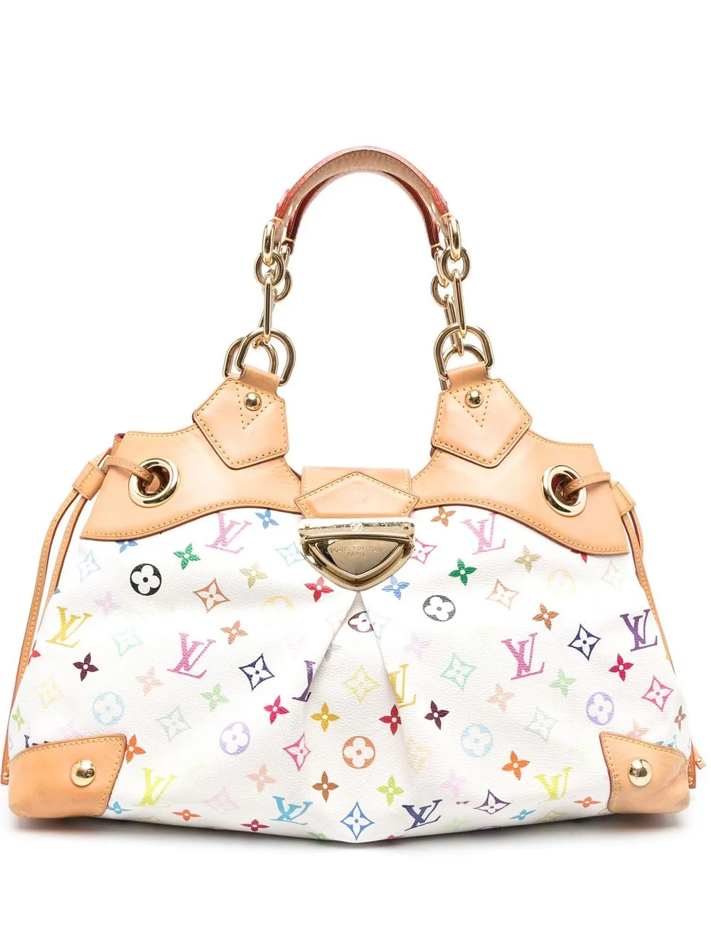 

Louis Vuitton pre-owned monogram multicolour Ursula handbag - White