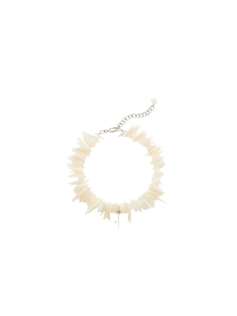 Courrèges Armband met spikes - Zilver