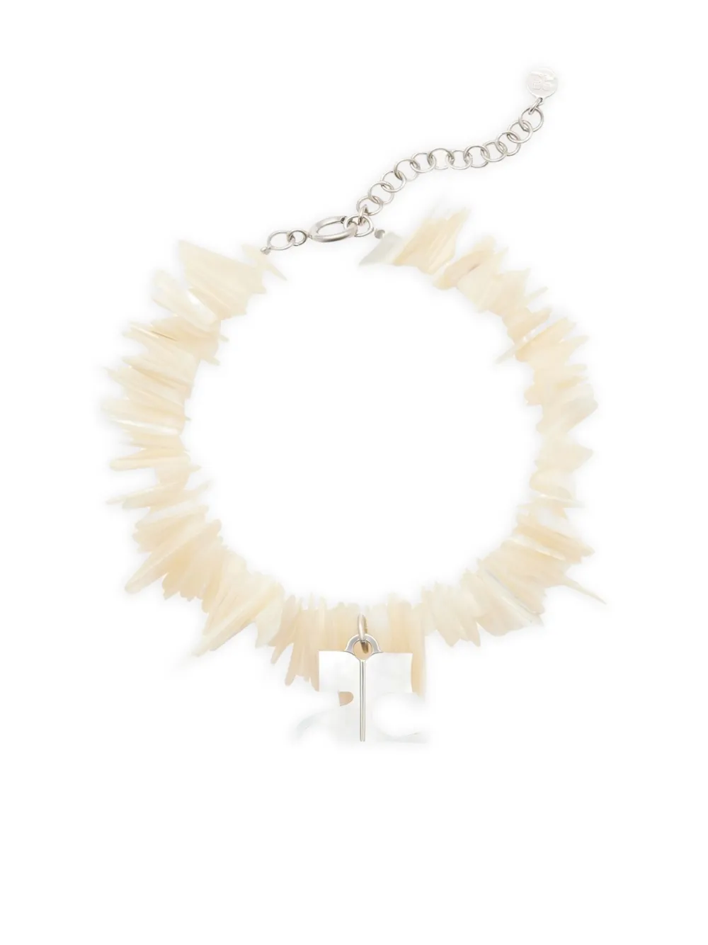 Courrèges スパイク ブレスレット - シルバートーン