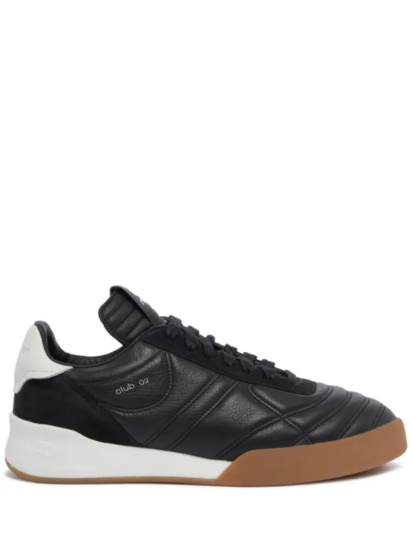 courreges☆club 02 ロゴポイント スニーカー EU36 LADIES Courrèges Club 02 スニーカー | ブラック | FARFETCH JP