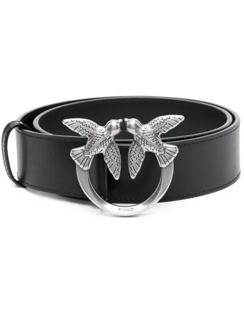 PINKO love bird buckle belt