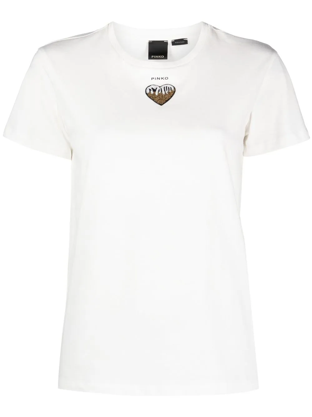 

PINKO logo print t-shirt - White