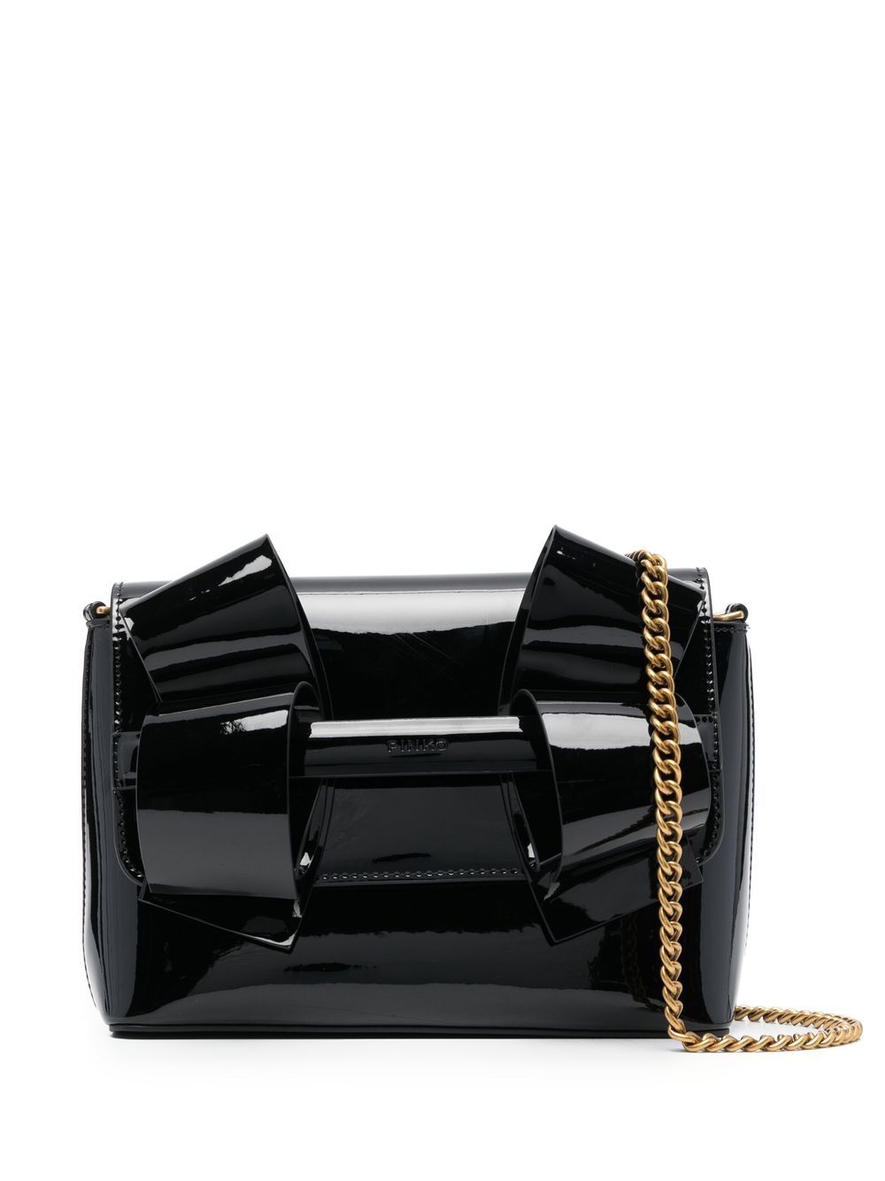 

PINKO bolsa crossbody con asa - Negro