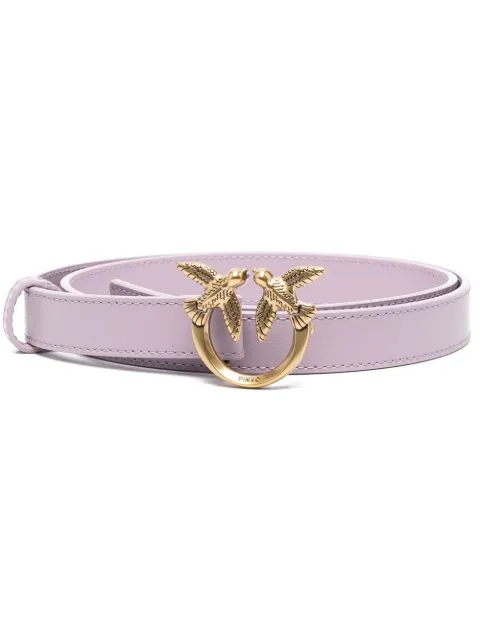 PINKO love bird buckle belt